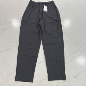 prAna NEW Wonderland Rocks Pant Womens M Charcoal Gray Stretch Pockets Pull On